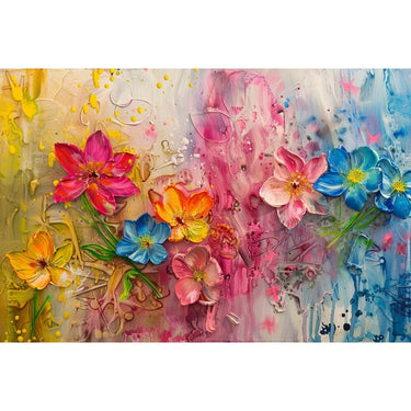 Modern Flower Canvas Painting